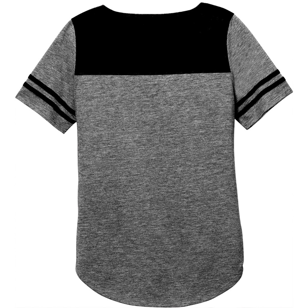 Sport-Tek Ladies Tri-Blend Wicking Fan Tee